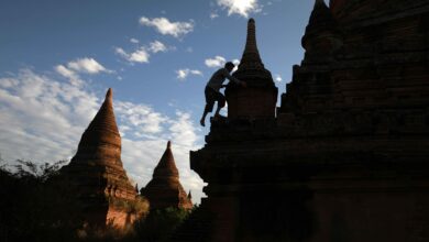 Stupas and pagodas in the Bagan, one of Myanmar’s best-known historic and cultural sites (Photo: EPA)