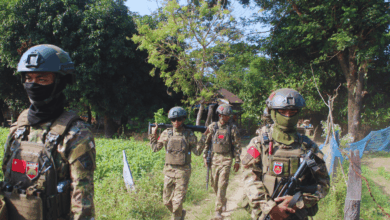 PDF fighters preparing field operations and performing logistical work in the Sittaung River Basin (Photo: Saw Reh)