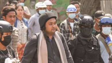 Monywa protest leader Wai Moe Naing