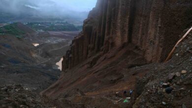 A jade mining site near Hpakant, Kachin State, in July 2020, before the coup. (Photo: AFP)