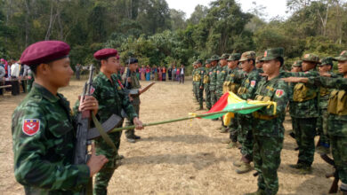 Manoeuvres by the Shanni Nationalities Army (SNA), which is fighting against the Kachin Independence Army and its allies, have driven civilians from the villages of Mong Nawng and Ma Mon Kaing near Indawgyi Lake in Mohnyin Township