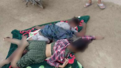 Victims of airstrikes that targeted villages in Sagaing Region’s Wetlet Township on July 17 (Photo: Supplied)
