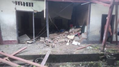 A junta drone strike killed at least six civilians, including two children, in Kyaukkyi Township, Bago Region on July 5, 2025. (Photo: Supplied:)