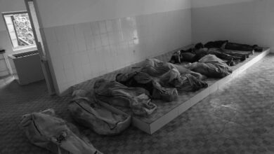 People killed by junta airstrikes in Mogok on August 2 (Photo: Supplied)
