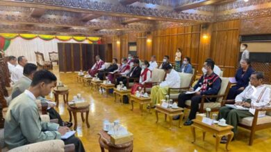 Myanmar’s junta-controlled election commission, which announced on Monday that the regime had set Sunday, December 28 the date for the “first phase” of the country’s 2025 general election (Photo: Union Election Commission)