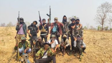 Resistance fighters in Natmauk Township, Magway Region (Photo: Supplied)
