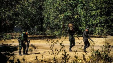 KNLA troops at an undisclosed location in April 2022 (Photo: KNU)