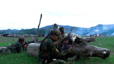 PDF Battalion 13 troops in Pakokku District, Magway Region (Photo: PDF Battalion 13)
