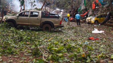 A junta warplane bombed a small resistance led police station in Demoso Township, Karenni State, killing four, on November 4, 2025.