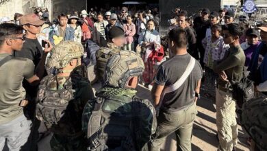 The Karen National Union carried out a raid on a Democratic Karen Benevolent Army (DKBA) protected scam compound in Myawaddy Township, Myanmar, finding hundreds of captive trafficking victims. (Photo: KNU)