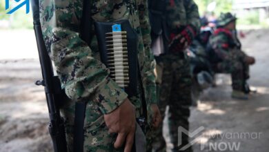 Three resistance fighters were killed during clashes near a market in Sagaing Region , where two civilian men detained by junta troops were later found shot dead. (Photo: Supplied)