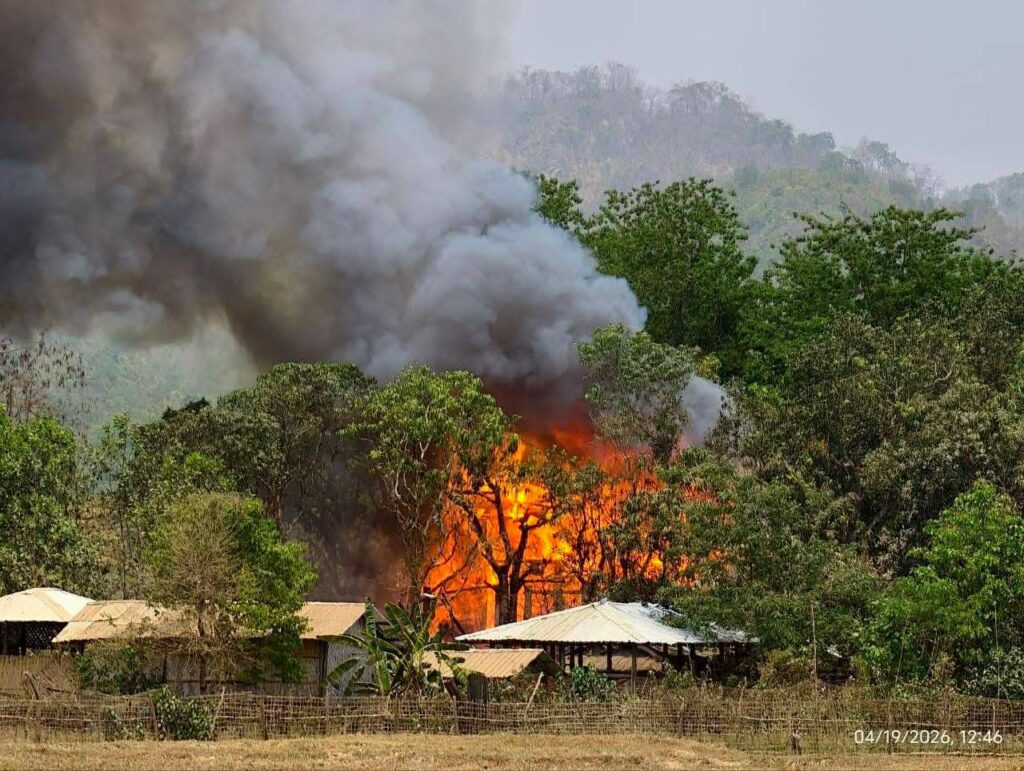 Airstrikes in Rakhine kill one, injure at least 14, including monks