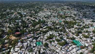 An aerial view shows the Balukhali camp for Rohingya refugees in Ukhia, Bangladesh, on August 26, 2025 (Photo: Piyas Biswas / AFP)