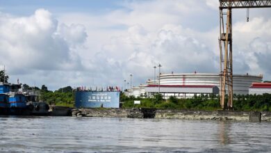 Maday Island in Rakhine’s Kyaukphyu Township, the site of major Chinese-backed investment projects (Photo: AFP)