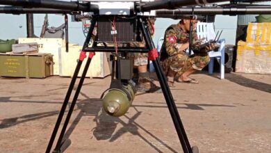 A junta combat drone seen in early 2024 (Photo: PCT News)