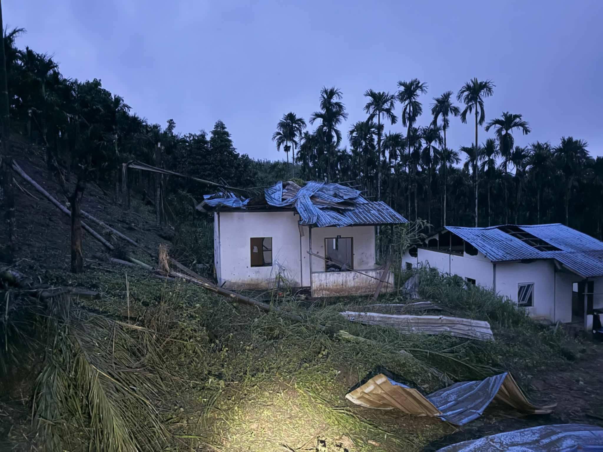 Homes of former NMSP members damaged by Myanmar junta airstrike in Mon State