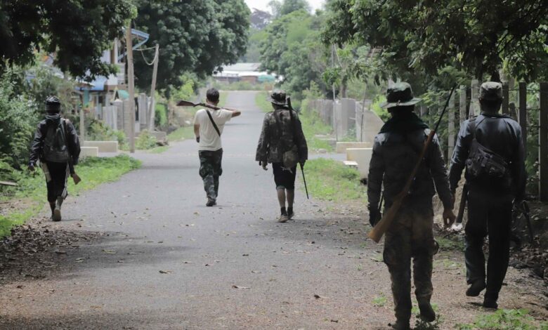 Karenni resistance fighters in 2021 (Photo: Demoso PDF)