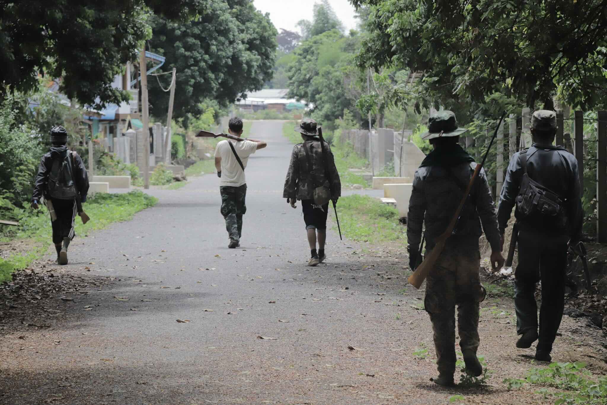 Karenni resistance fighters in 2021 (Photo: Demoso PDF)