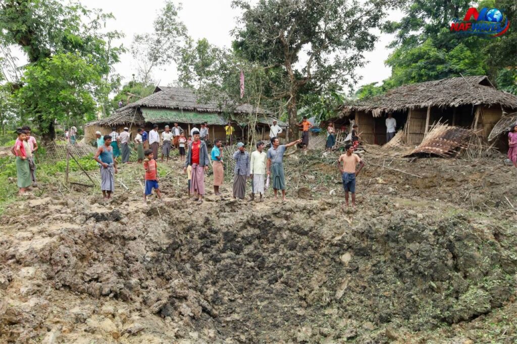 Rohingya civilians injured, POWs killed by Myanmar junta airstrikes near Bangladesh border