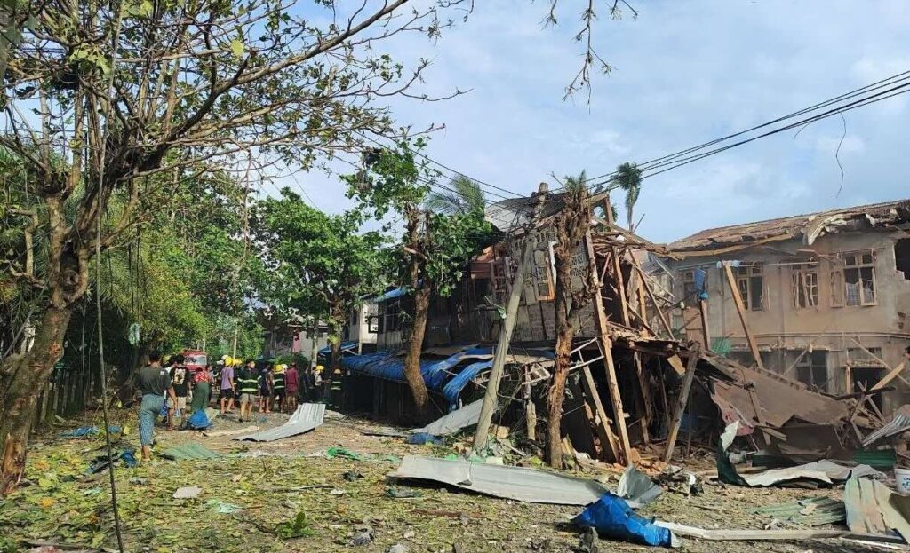 Five killed, 29 injured in Myanmar military airstrikes on AA-held areas in Rakhine State