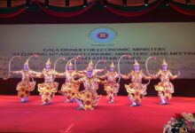 Dancers perform the Makoht Lay-Kauk-Yain, a refined court performance evoking Myanmar’s past (Photo: Supplied)