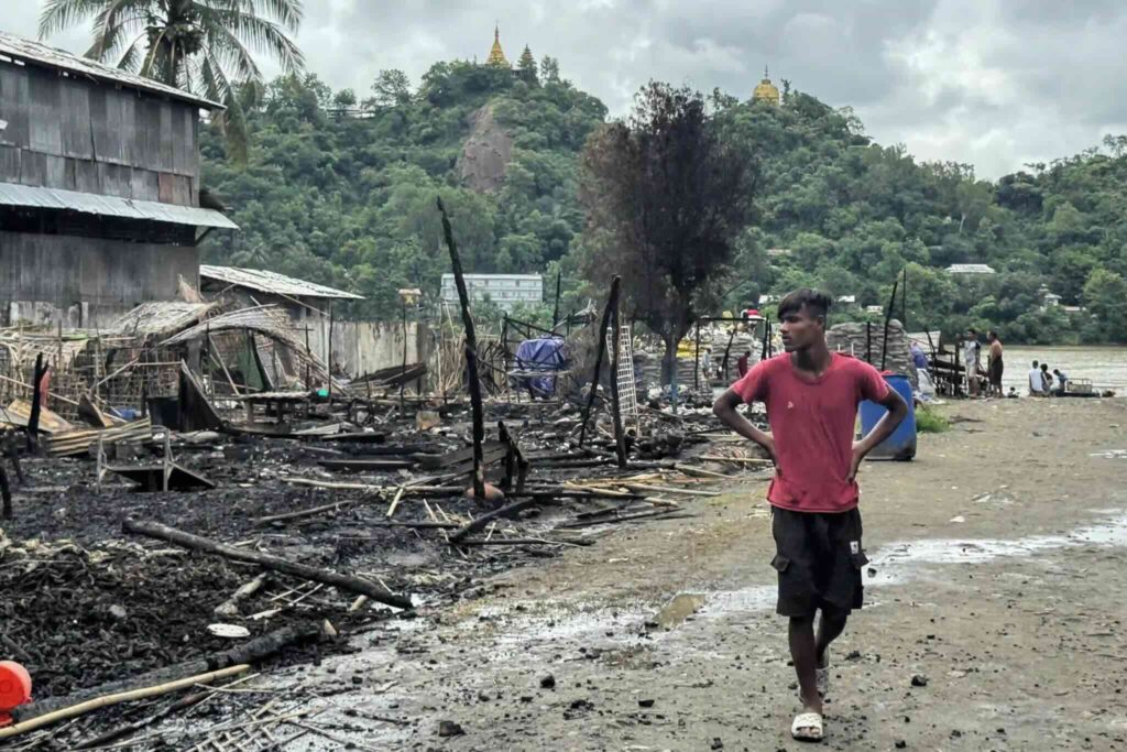 Myanmar junta airstrike kills eight family members in southern Rakhine State