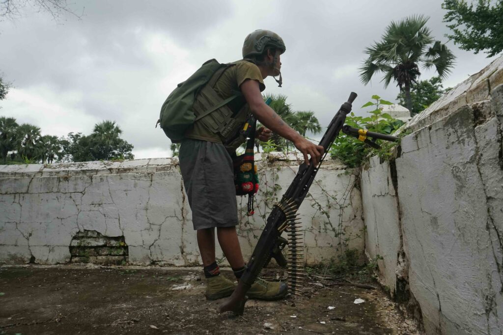 Photo Essay: Between battles in central Myanmar