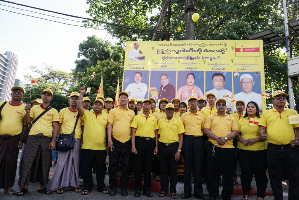 Military proxy USDP gains two more seats after opposition MPs removed