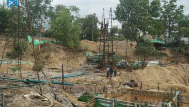 Oil wells in Myaing Township, Magway Region (Photo: Tin Soe / Anyar Myae)