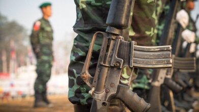Karen National Liberation Army soldiers (Photo: KNU)