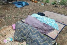 Three of the eight civilians killed in Tuesday’s airstrike on Ahlugyi village in Bilin Township (Photo: Naw Cho Lay Facebook)