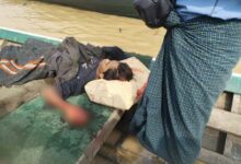 One of the gold dredgers killed by airstrikes near the Thaphanseik Dam on October 5 (Photo: Supplied)