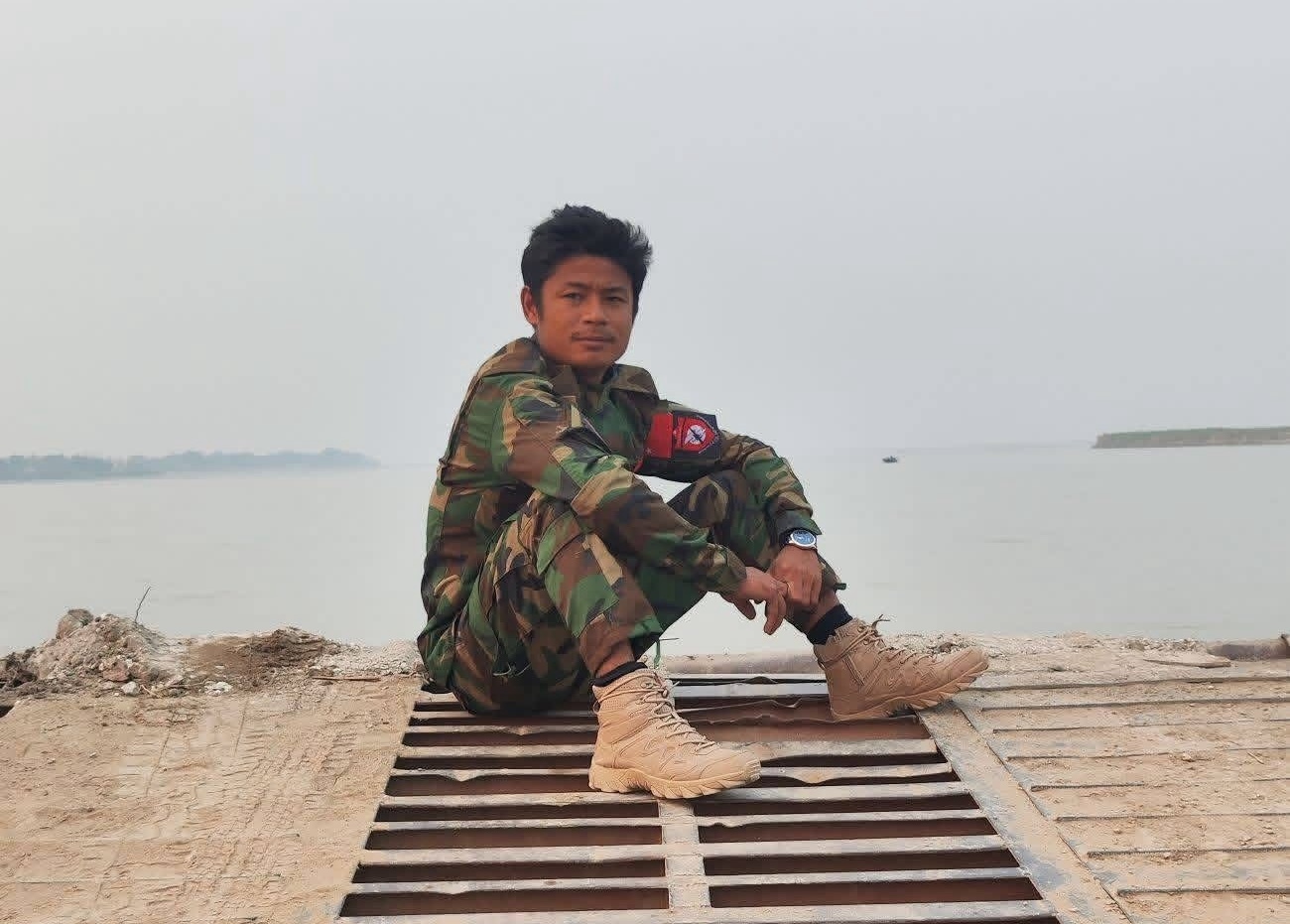 Moe Kyoe, leader of the Sadaung Moe Kyoe PDF, who was killed by an unknown group of assailants on October 5