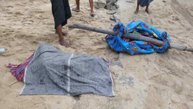 Victims of the junta’s airstrike on Ohn Taw village in Pakokku Township on October 18 (Photo: Supplied)