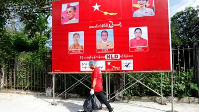 NLD Election Campaign Signboard