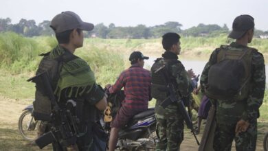 ပဲခူးတိုင်းအတွင်း လှုပ်ရှားနေသည့် ပြည်သူ့ ကာကွယ်ရေးတပ်မတော် (PDF) တပ်ဖွဲ့တစ်ချို.အား ၂၀၂၄ ခုနှစ် ဒီဇင်ဘာလ အတွင်းတွေ့ရပုံ (ပုံ-စောရယ်/Myanmar Now)