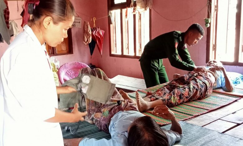၂၀၂၃ မေ ၂၂ ရက်နေ့က ULA/AA ထုတ်ပြန်ထားသော ကျန်းမာရေးဝန်ဆောင်မှု ဓာတ်ပုံမှတ်တမ်း။