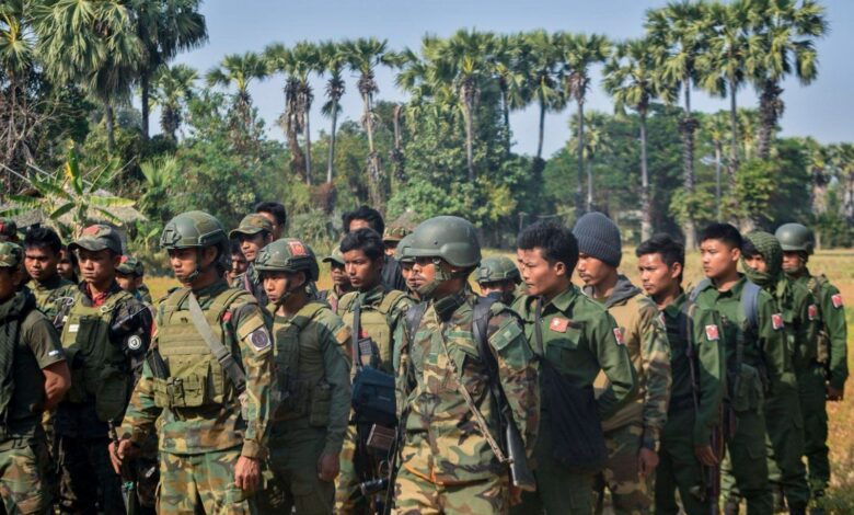 -ယခုနှစ်ဖေဖော်ဝါရီက ထုတ်ပြန်ထားသော နိုင်ငံအလယ်ပိုင်းမှ PDF တပ်ဖွဲ့ဝင်များ။ (ဓာတ်ပုံ - PDF)