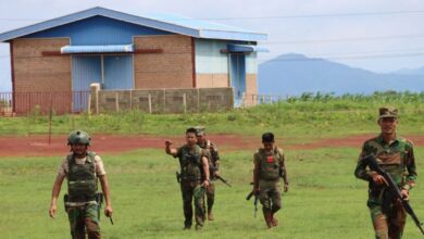 -ဇွန်လအတွင်း နောင်ချိုမြို့နယ်တွင် တွေ့ရသော TNLA တပ်ဖွဲ့ဝင်များ။ (ဓာတ်ပုံ-TNLA)