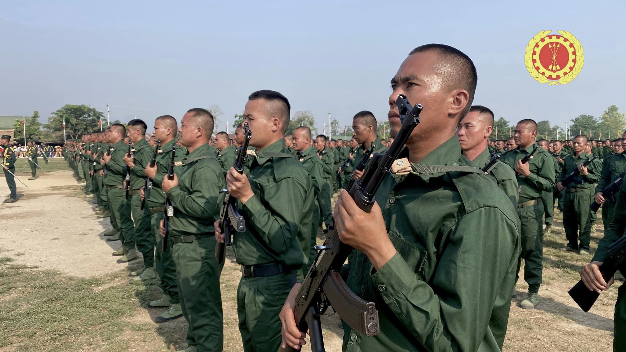 ယခုနှစ် ဧပြီ ၂၄ က SSPP/SSA ဌာနချုပ်၌ ပြုလုပ်သော SSA တည်ထောင်ခြင်း နှစ် (၆၀) ပြည့် အခမ်းအနား တွင် တွေ့ရသော တပ်ဖွဲ့ဝင်တချို့။ (ဓာတ်ပုံ-SSPP Info)