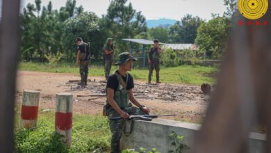 ၂၀၂၃ ခုနှစ် စက်တင်ဘာအတွင်းက တွေ့ရသော KNDF တပ်ဖွဲ့ဝင်များ။ (ဓာတ်ပုံ-KNDF)
