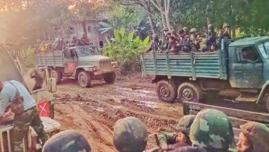 ၂၀၂၃ ဒီဇင်ဘာက ရှေ့တန်းထွက်ခွာသွားသော KIA, KPDF တပ်ဖွဲ့များ။ (ဓာတ်ပုံ-Sirinda)