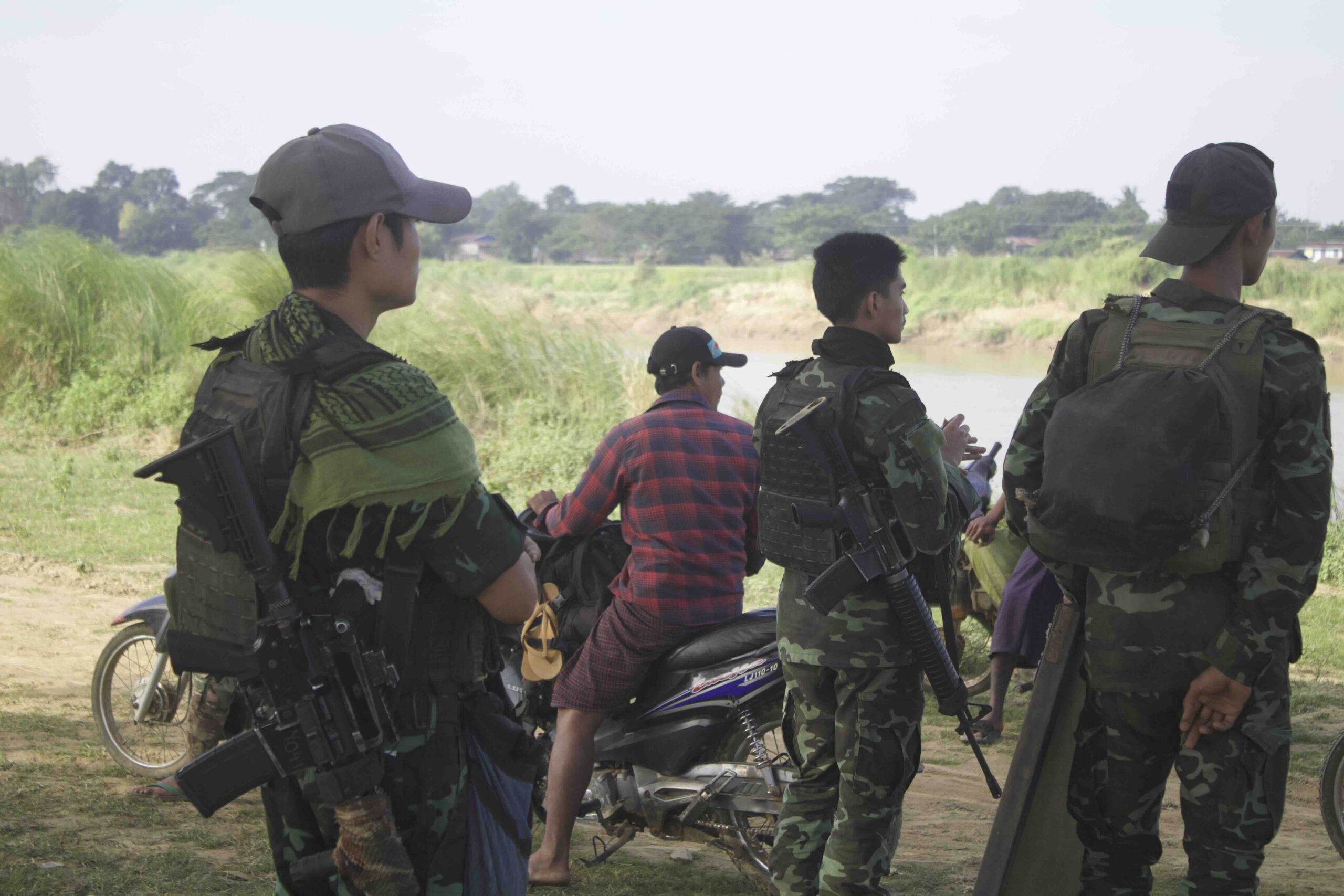 ပဲခူးတိုင်းအတွင်းမှ NUG တပ်များ (ဓာတ်ပုံ - စောရယ်)