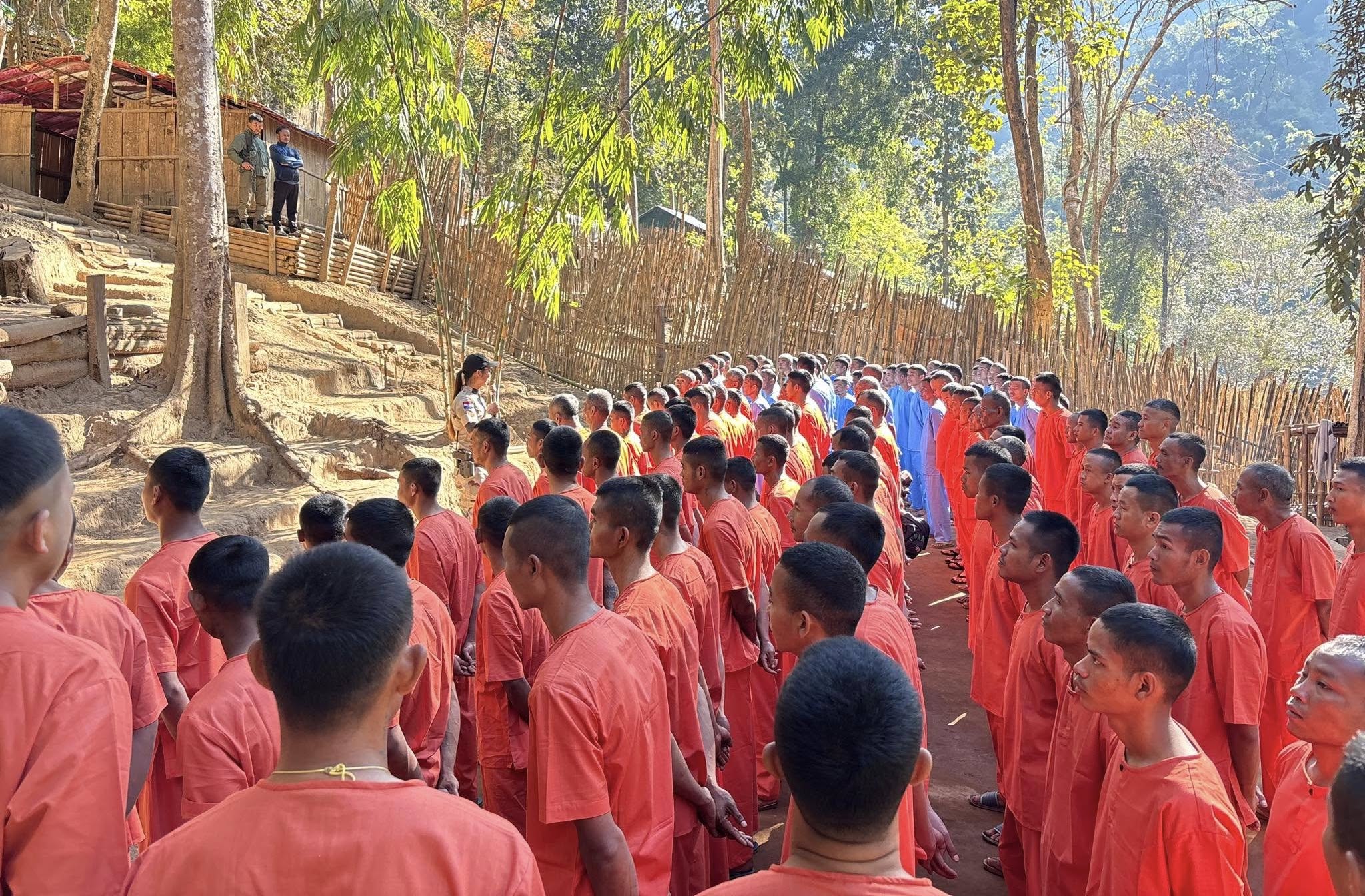 ၂၀၂၅ ခုနှစ် ဧပြီလအတွင်းက တွေ့ရသော ကရင်နီအကျဉ်းထောင်တစ်ခု။ (ဓာတ်ပုံ - မင်းသား)