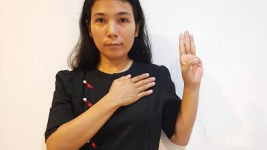 NUG ဝန်ကြီးချုပ်ရုံး၏ အမြဲတမ်းအတွင်းဝန် ဒေါ်ကြည်ပြာ။