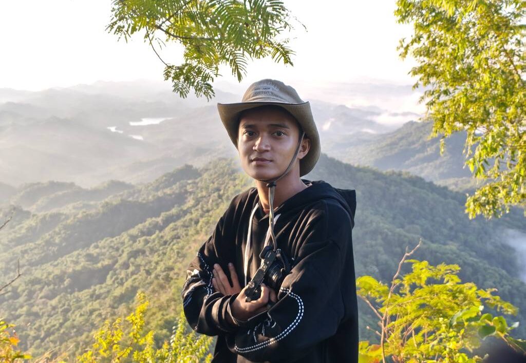 ပုဏ္ဏားကျွန်း လူငယ်များအစည်းအရုံး (Ponnagyun Youths Association- PYA) ဥက္ကဋ္ဌ ကိုပြည့်ဖြိုးနိုင်။ (ဓာတ်ပုံ- ပုဏ္ဏားကျွန်းလူငယ်များအစည်းအရုံး