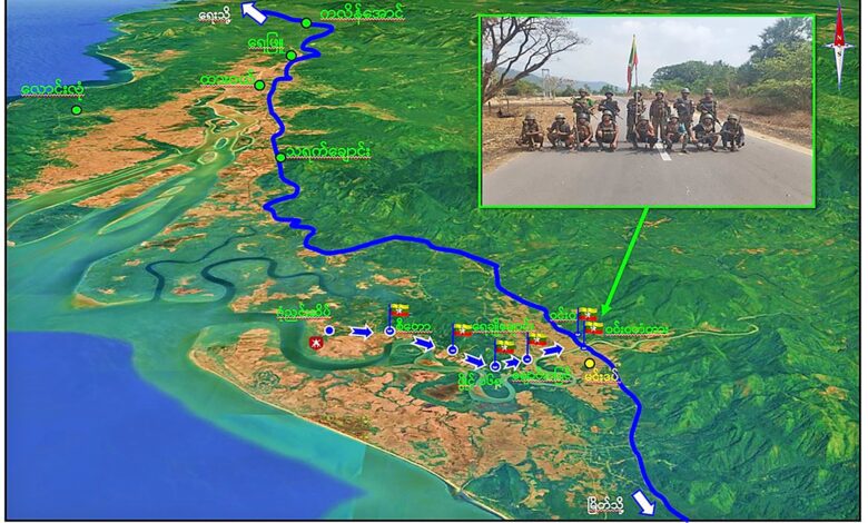 -စစ်တပ်က ပြန်လည်ထိန်းချုပ်နိုင်ကြောင်း ထုတ်ပြန်ခဲ့စဉ်။ (ဓာတ်ပုံ-CINCDS)
