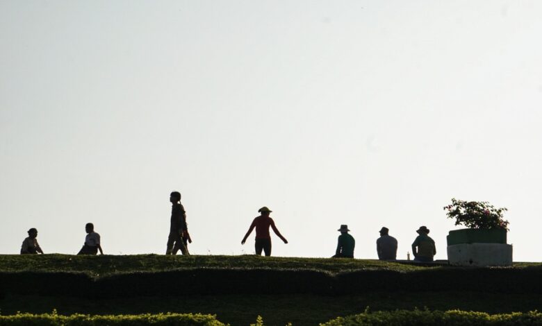 ၂၀၂၄ ခုနှစ် ဒီဇင်ဘာလတွင် တွေ့ရသည့် ရန်ကုန်မြို့ မြင်ကွင်းတစ်ခု။ (ဓာတ်ပုံ - ကံကောင်း/Myanmar Now)