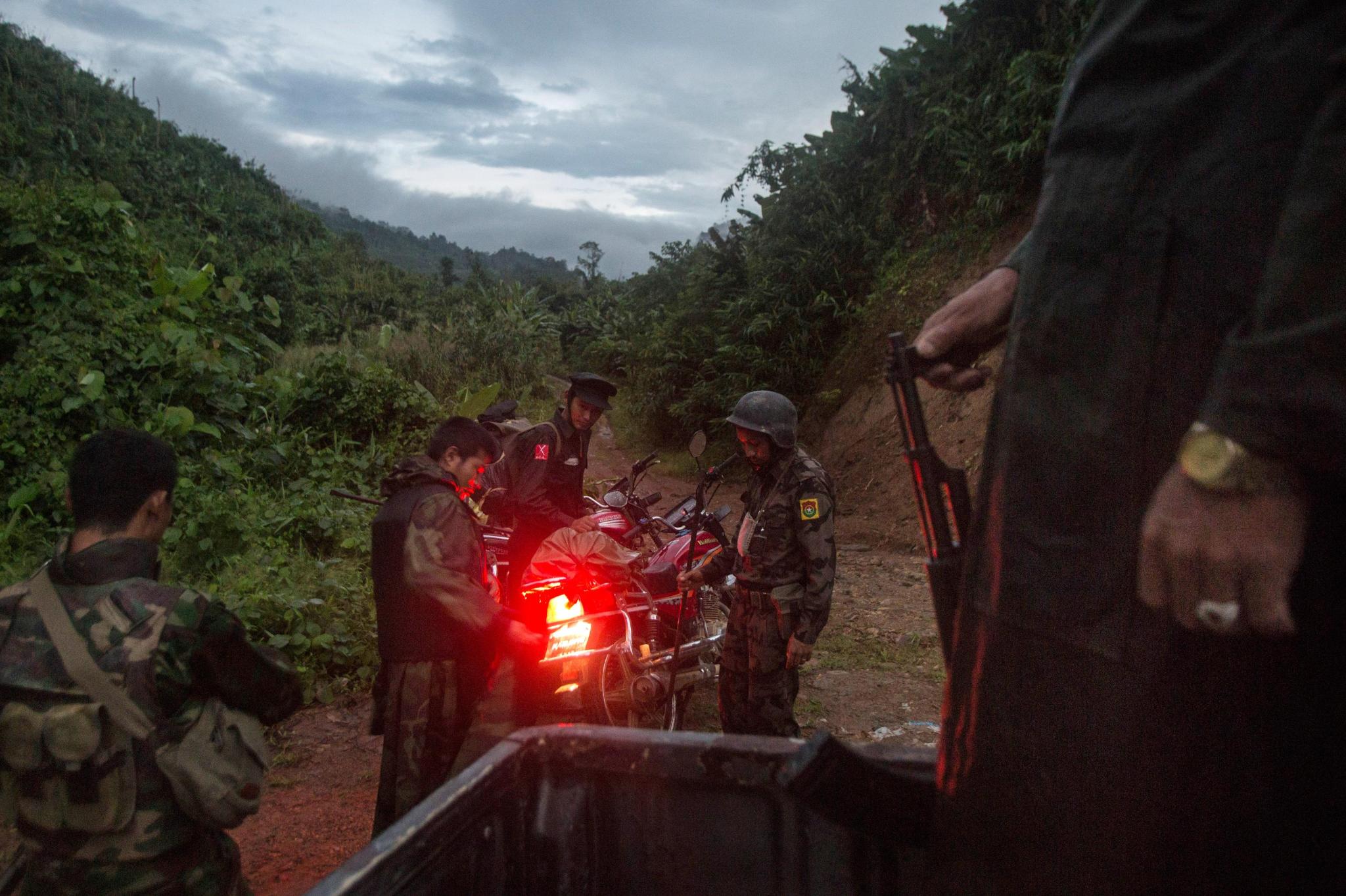 ဖားကန့်မြို့တစ်နေရာကို ၂၀၁၆ ခုနှစ်အတွင်း တွေ့ရစဉ်။(ဓာတ်ပုံ- Myanmar Now)