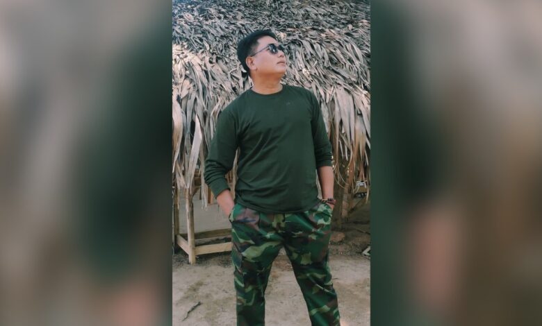 ယင်းမာပင်ခရိုင် ကွပ်ကဲရေးမှူး ဗိုလ်စွမ်းသူမောင်။ (ဓာတ်ပုံ- ဗိုလ်စွမ်း fb)